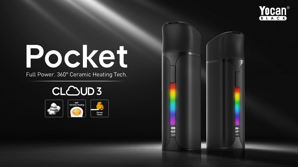 Yocan Black Pocket – Full Travel Kit