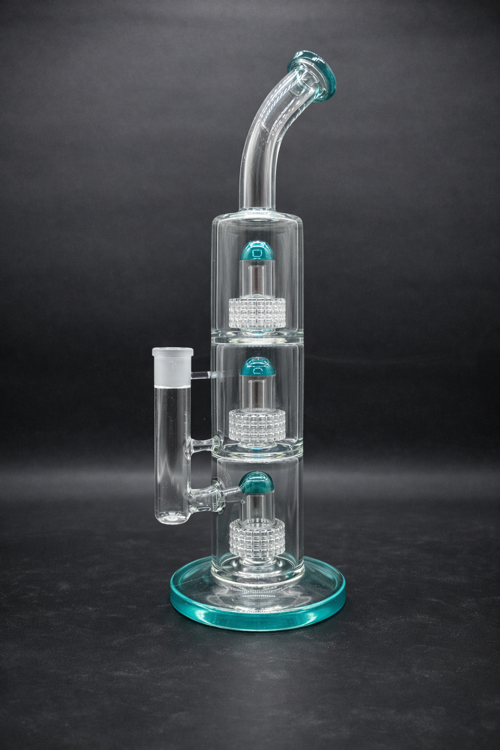 Triple Drum Perc Bong