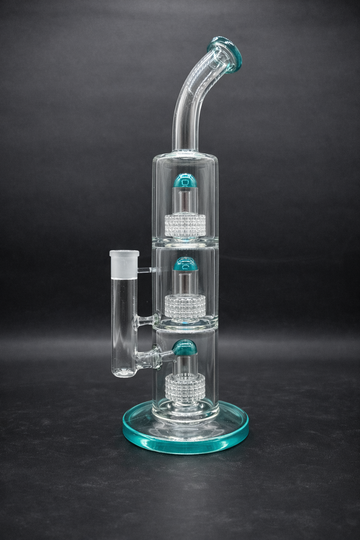Triple Drum Perc Bong