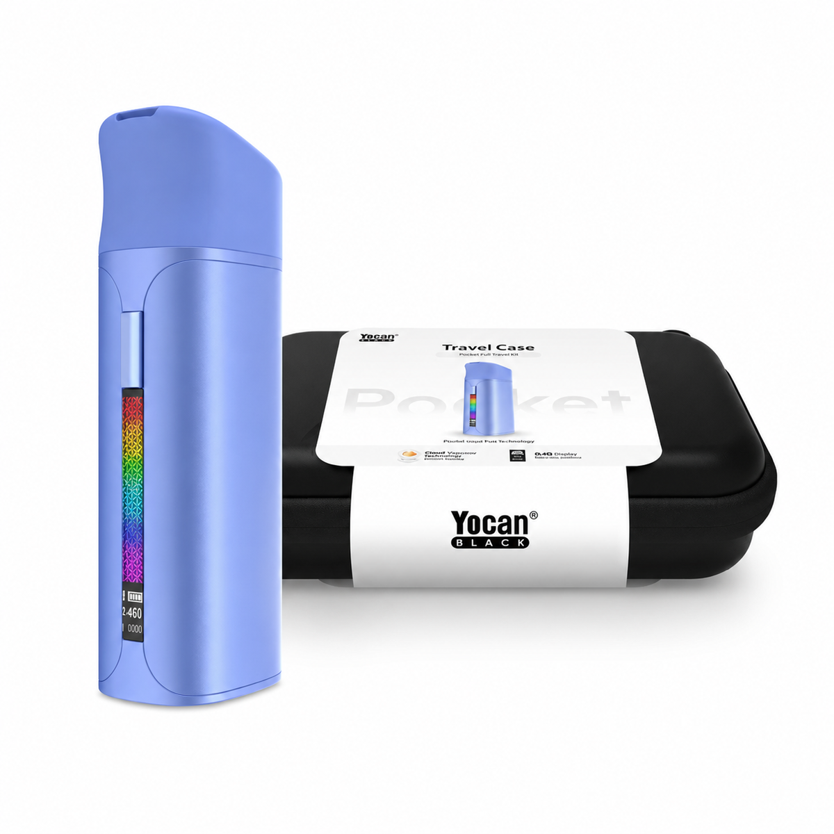 Yocan Black Pocket – Full Travel Kit