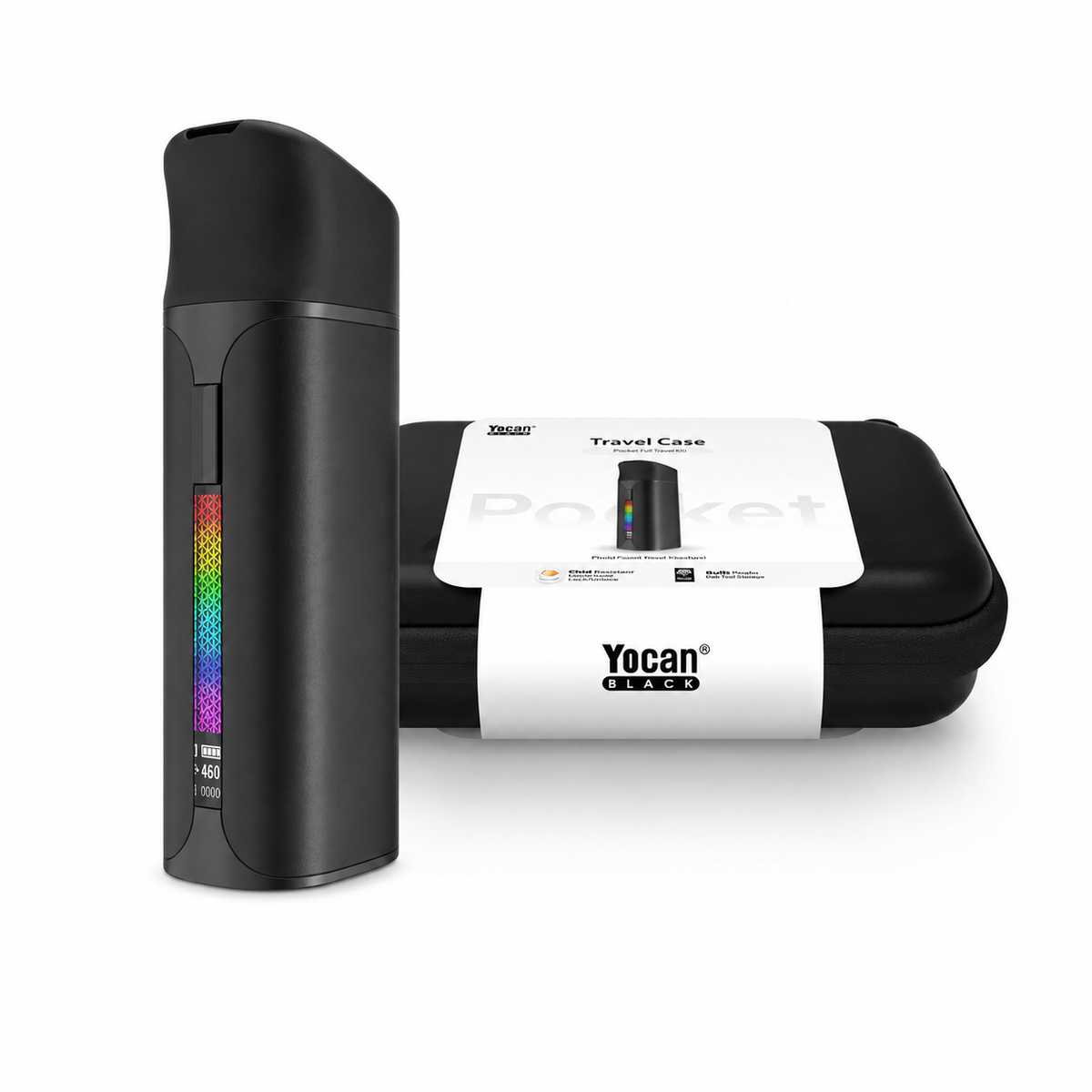 Yocan Black Pocket – Full Travel Kit
