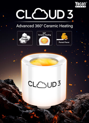 Yocan Black Cloud 3 Chamber – Ceramic Heating Chamber