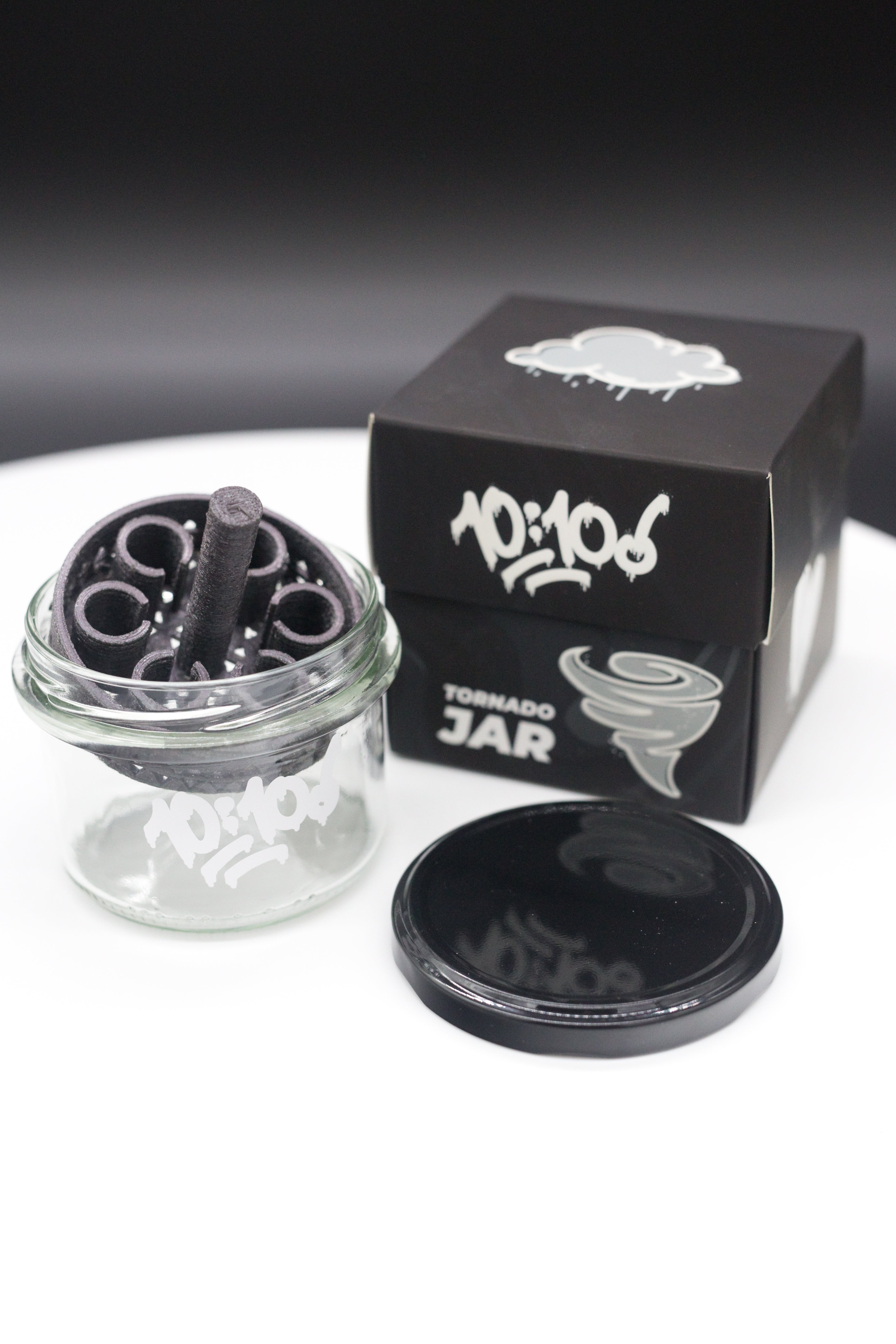 Tornado-Glas – Blackout-Edition