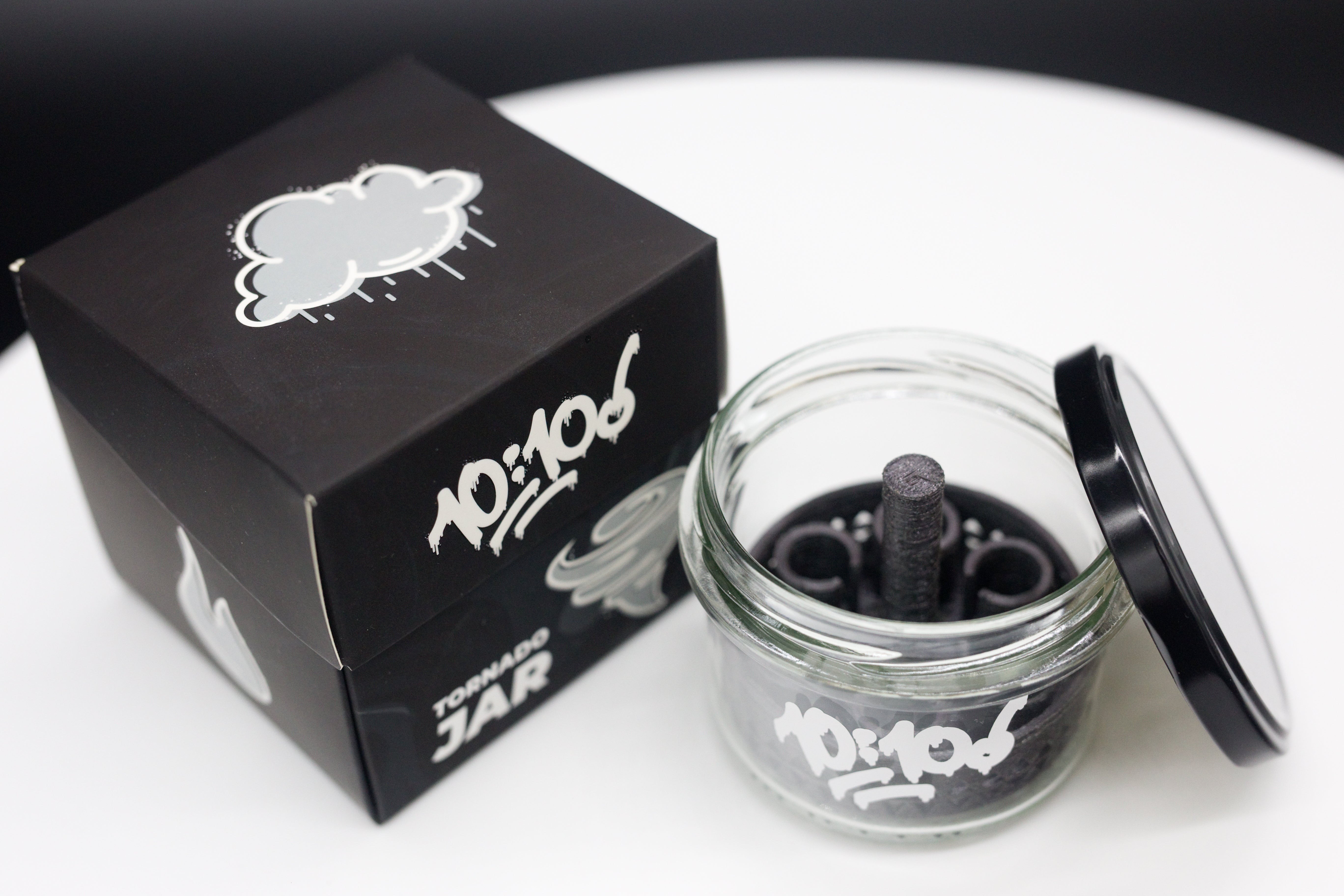 Tornado-Glas – Blackout-Edition